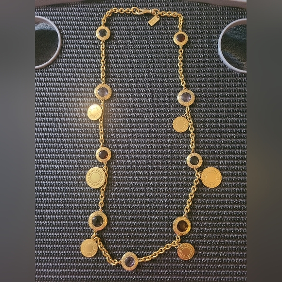 Coach Rare Ltd Edition Daphne Snaphead Medallion Cabochon Neckalace - Picture 7 of 8